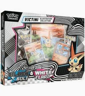 POKÉMON TRADING CARD GAME (TCG): SCARLET & VIOLET UNOVA VICTINI ILLUSTRATION COLLECTION-AUTO WIN 29/09