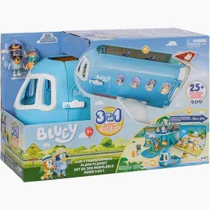 BLUEY Multi 3-in-1 Transforming Plane Play Set-AUTO WIN 29/09