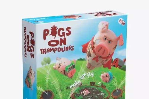 Pigs on Trampolines GAME - AUTO WIN 03/09