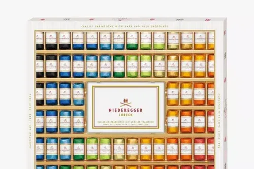 Niederegger Chocolate Covered Classic Mini Marzipan Loaves Assortment Box, 1.1kg-AUTO WIN 15/10