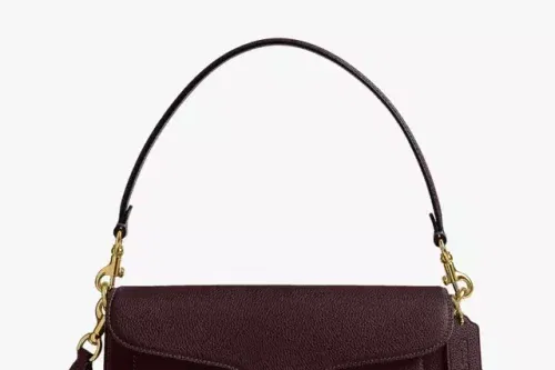 Coach Tabby 26 Pebbled Leather Shoulder Bag, Merlot + £500 WORTH OF INSTANT WINS-AUTO WIN 27/10