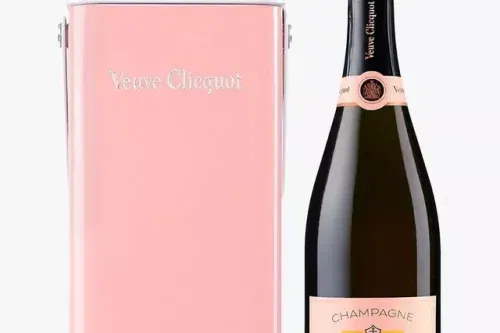 Veuve Clicquot Rose Champagne, with Cooler, 75cl-AUTO WIN 24/10