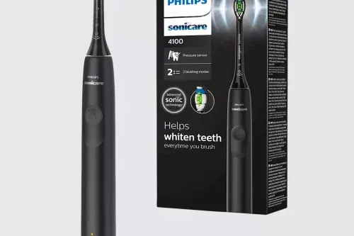 Philips Sonicare Series 4100 HX3681/54 Electric Toothbrush, Black-AUTO WIN 17/10