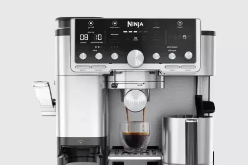 Ninja Luxe Cafe Pro Series Coffee Machine, Black-AUTO WIN 18/10