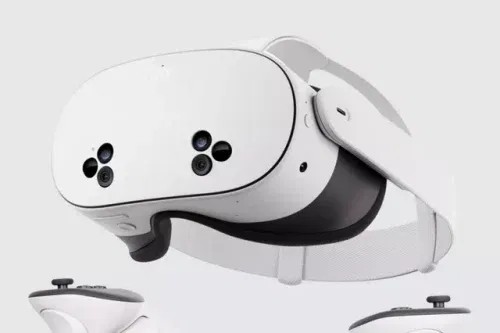 Meta Quest 3S All-In-One Mixed Reality Headset and Controllers, 128GB, White-AUTO WIN 23/10