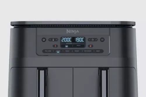 Ninja DZ300UK Dual Zone Air Fryer, 7.6L, Grey-AUTO WIN 21/10