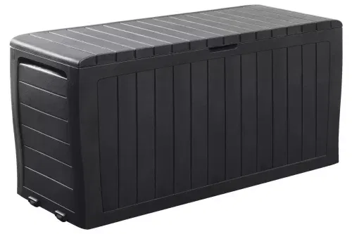 Keter Marvel+ 270L Outdoor Garden Storage Box – Grey-AUTO WIN 28/10