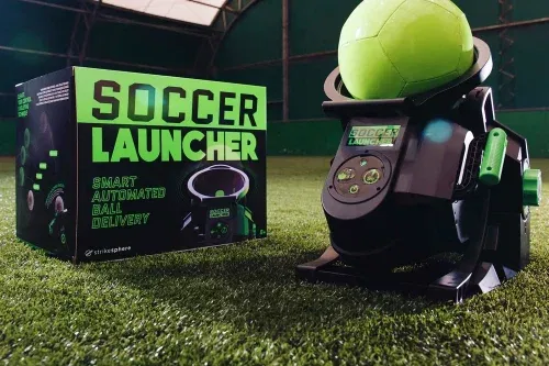 Strikesphere Soccer Launcher Football Training Set-AUTO WIN 22/10