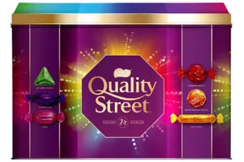 Nestle Quality Street Tin, 1.93kg Autowin 31/10