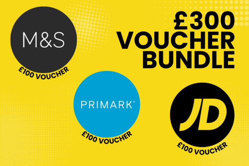 £300 WORTH OF VOUCHERS- 19/10