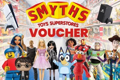 £200 SMYTH’S TOYS VOUCHER -19/10-AUTO WIN