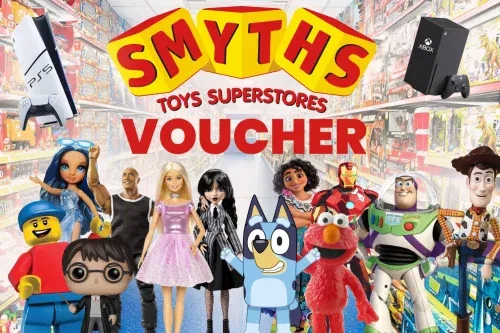 £500 SMYTH’S TOYS VOUCHER -12/10-AUTO WIN