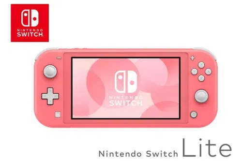 Nintendo Switch Lite Handheld Console - Coral AUTOWIN 06/11