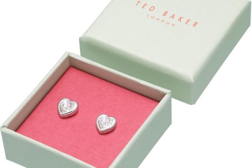 Ted Baker Han Crystal Heart Stud Earrings -AUTO WIN 28/10