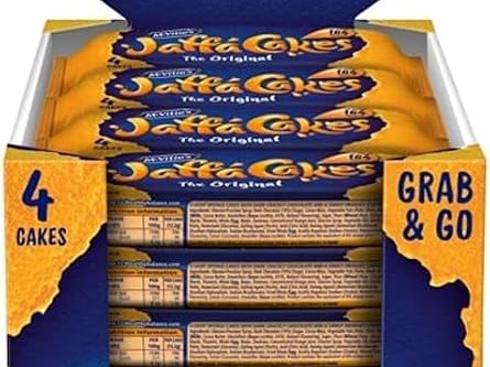 Jaffa Cakes by McVitie's, 4 Cake Snack Pack, 50 g (Pack of 20)-AUTO WIN 07/10