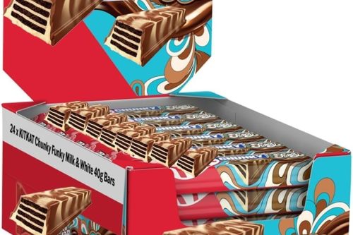 Kit kat chunky funky milk and white 24x 40g AUTOWIN 25/10
