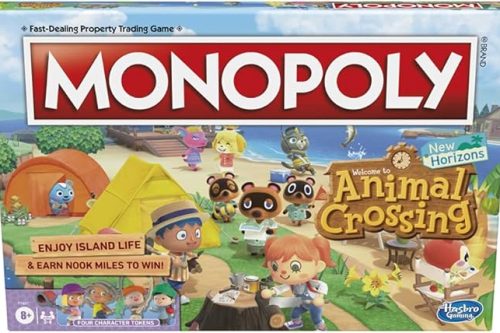 Monopoly Animal Crossing New Horizons Edition Board Game-AUTO WIN 23/10