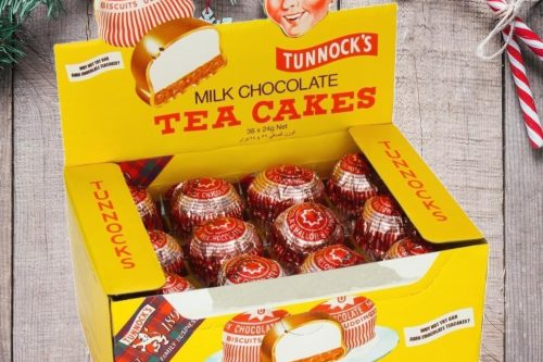 TEA CAKE MILK CHOCOLATE BISCUITS, 36 X 24G FULL BOX 30/10