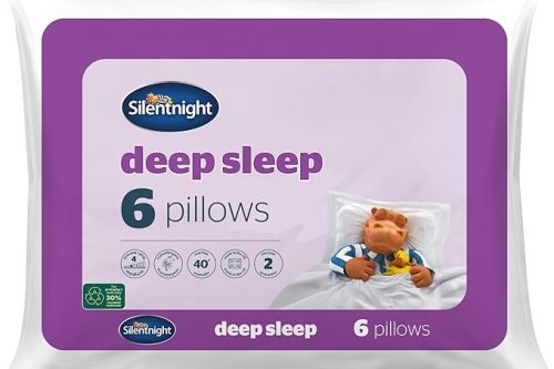 Silentnight Deep Sleep Pillow Pack of 6 -AUTO WIN 11/10