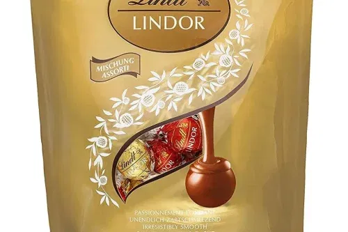 LINDT LINDOR ASSORTED CHOCOLATE TRUFFLES BAG – APPROX. 80 BALLS, 1 KG -AUTO WIN 17/10