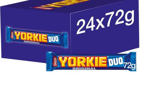 Yorkie Duo Milk Chocolate Bars, 24 x 72g 22/10