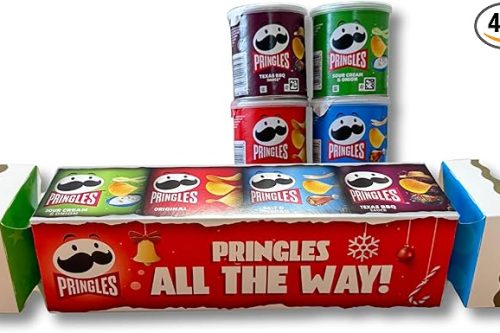 3X Christmas Cracker Crisps Gift Set – 4 Piece Festive Snack Variety Pack (4 x 40g) -AUTO WIN 21/10