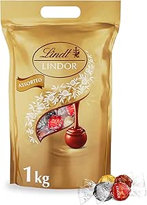 Lindt Lindor Assorted Chocolate Truffles – 1kg Bag (Approx. 80 Balls) -AUTO WIN 08/10