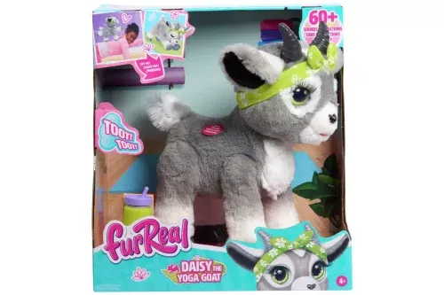FURREAL DAISY THE YOGA GOAT PLUSH-AUTO WIN 11/10