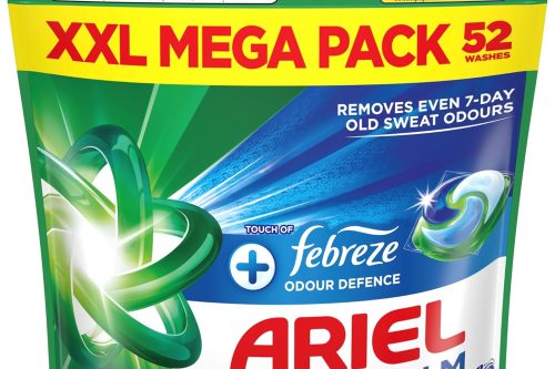 Ariel Platinum PODS, Washing Liquid Laundry Detergent Capsules 104 Washes, +Touch Of Febreze Odour Defencel-AUTO WIN 03/10
