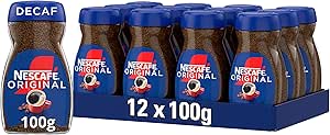 NESCAFÉ Original Decaf Instant Coffee 100g, Rich Aroma, Full and Bold Flavour (Pack of 6) 300g-AUTO WIN 14/10