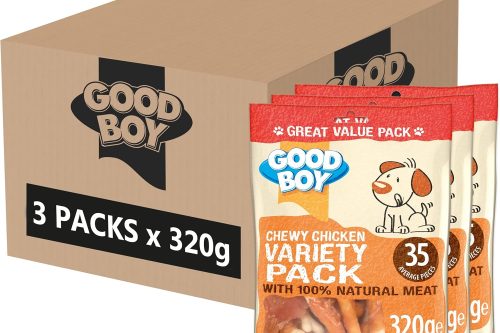 Good Boy Chicken Variety - Natural Dog Treats - Bulk Box - 3 x 320g-AUTO WIN 31/10