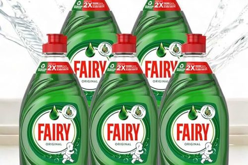 Fairy Washing Up Liquid ORIGINAL 10 X 320ml AUTO WIN 01/10