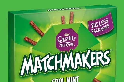 QUALITY STREET MATCHMAKERS MINT CHOCOLATE BOX, 10 X 100 G-AUTO WIN 19/10