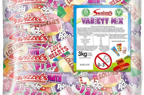 2 Winners Swizzels Variety Mix, Bulk Mixed Sweets and lollipops Bag -AUTO WIN 25/10