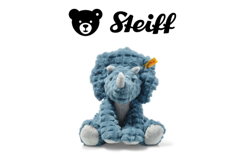 STEIFF DIXI TRICERATOPS AUTOWIN 10/11