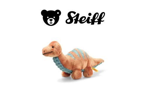 STEIFF Bronko brontosaurus AUTOWIN 11/10