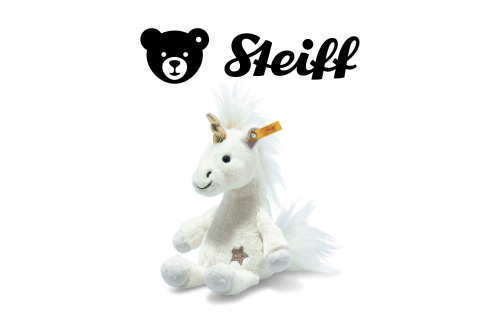 STEIFF Unica dangling unicorn AUTOWIN 17/10