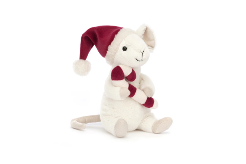 JELLYCAT Merry Mouse Candy Cane AUTOWIN 08/10