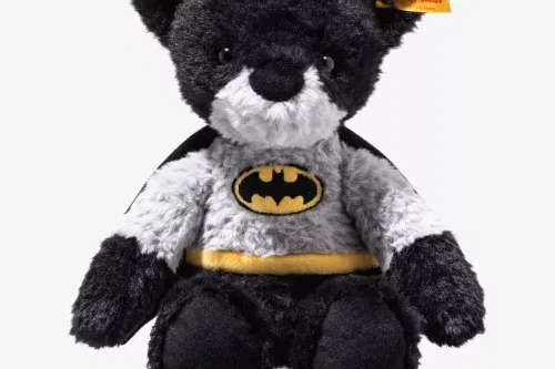 STEIFF Batman Teddy Bear 29cm-AUTO WIN 03/10