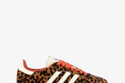 ADIDAS Samba OG Leopard-Print Leather Low-Top Trainers-AUTO WIN 20/10