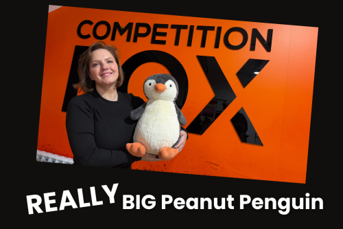 JELLYCAT REALLY BIG Peanut Penguin-AUTO WIN 08/10