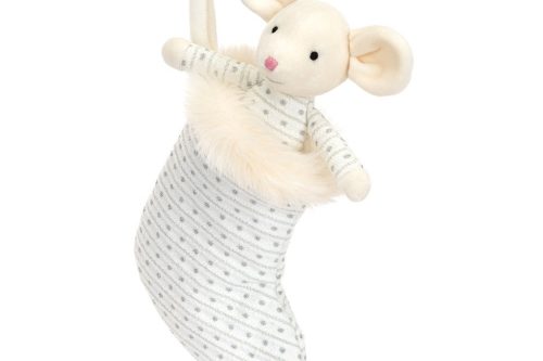 Jellycat Shimmer Stocking Mouse-AUTO WIN 05/10