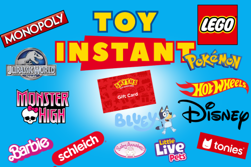 TOY INSTANT - MAIN PRIZE £300 SMYTHS GIFT CARD-AUTO WIN 19/10