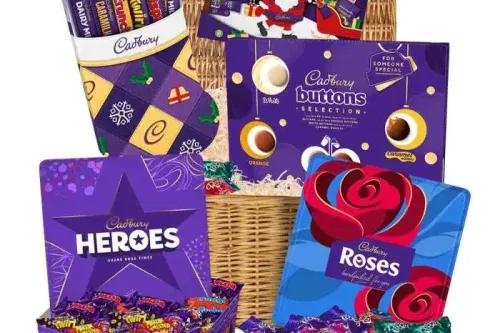 CADBURY ULTIMATE CHRISTMAS CHOCOLATE HAMPER AUTOWIN 14/10