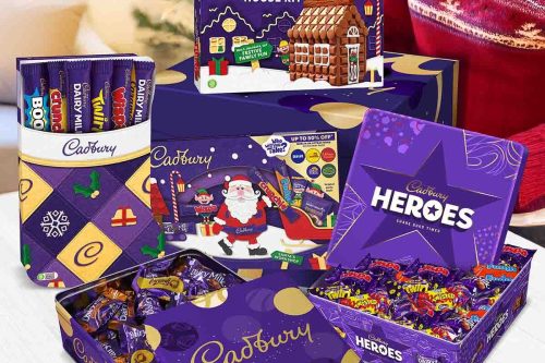 CADBURY CHRISTMAS MAGIC CHOCOLATE HAMPER 11/10