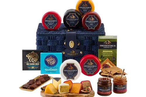 SNOWDONIA Decadent Cheese Hamper-AUTO WIN 03/11