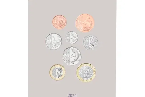 The 2024 United Kingdom Brilliant Uncirculated Definitive Coin Set AUTOWIN 15/10
