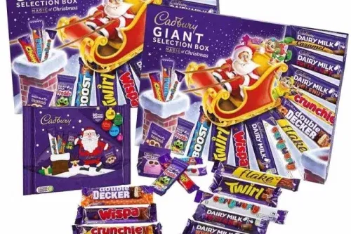 Cadbury Giant Christmas Selection Box (Bundle of 2)-AUTO WIN 14/10
