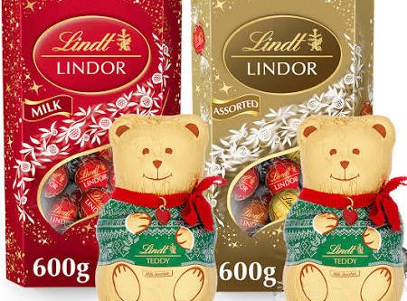 Lindt TEDDY & LINDOR Bundle 1.6kg AUTOWIN 02/11