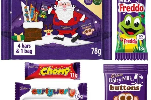 10 x Cadbury Christmas Chocolate Selection Pack 78g-AUTO WIN 15/10